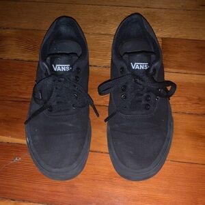 Black Vans Doheny Canvas Sneakers